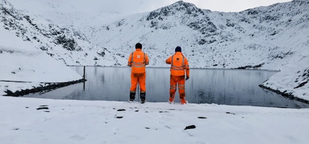 Welsh Water workers 