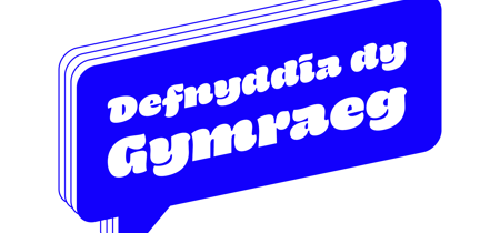 Defnyddia dy Gymraeg (Use your Welsh) logo 