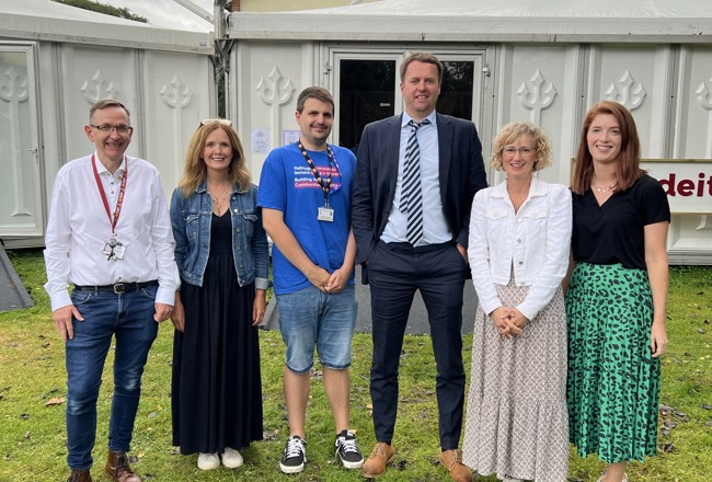 Our panel for our session at the Eisteddfod